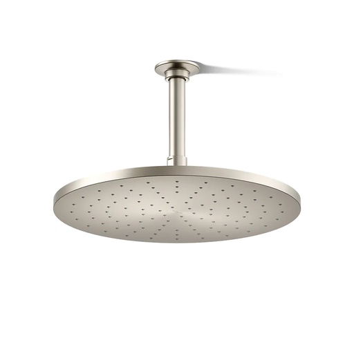 [KOH-13690-BN] Kohler 13690-BN Contemporary Round 12" Single Function Rainhead 2.5 GPM Showerhead Vibrant Brushed Nickel