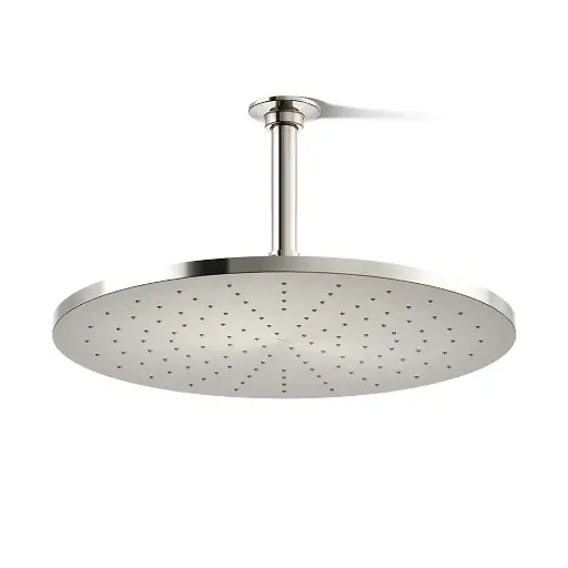 [KOH-13691-SN] Kohler 13691-SN Contemporary Round 14” Single Function 2.5 GPM Showerhead Vibrant Polished Nickel