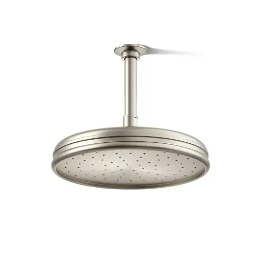 [KOH-13693-G-BN] Kohler 13693-G-BN 10 Traditional 10" Single Function 1.75 GPM Rainhead Vibrant Brushed Nickel