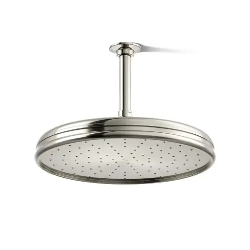 [KOH-13694-SN] Kohler 13694-SN Traditional 12" Single Function 2.5 GPM Showerhead Vibrant Polished Nickel