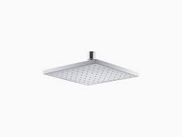 [KOH-13695-CP] Kohler 13695-CP Contemporary Square 8 Rainhead With Katalyst Air-Induction Spray 2.5 GPM 