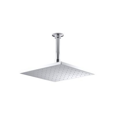 [KOH-13696-CP] Kohler 13696-CP Contemporary Square 10 Rainhead With Katalyst Air-Induction Spray 2.5 GPM 