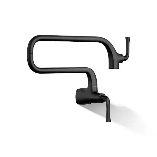 [KOH-22066-BL] Kohler 22066-BL Graze Wall Mount Pot Filler Matte Black