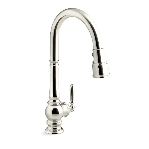 [KOH-29709-SN] Kohler 29709-SN Artifacts Touchless Pull Down Kitchen Sink Faucet Vibrant Polished Nickel