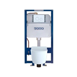 [TOTO-CWT447247CMFG#WH] TOTO CWT447247CMFG RP Wall Hung Toilet In Wall Tank System White