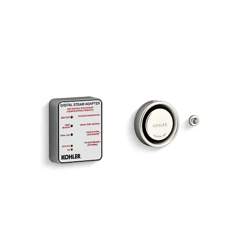 [KOH-5548-K1-BN] Kohler 5548-K1-BN Invigoration Series Digital Steam Adapter Kit Vibrant Brushed Nickel