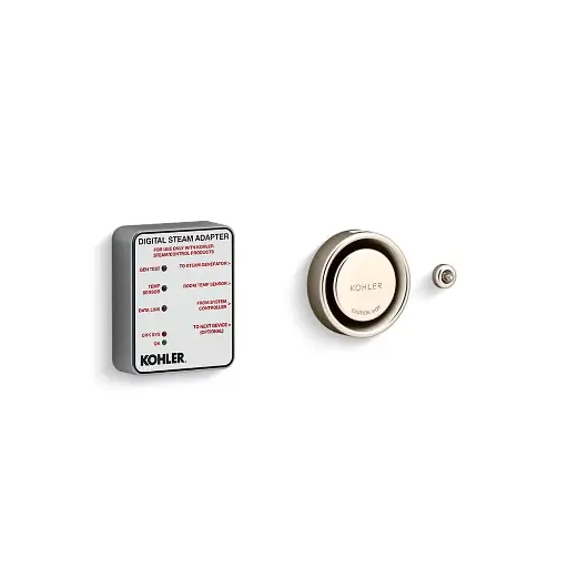 [KOH-5548-K1-BV] Kohler 5548-K1-BV Invigoration Series Digital Steam Adapter Kit Vibrant Brushed Bronze