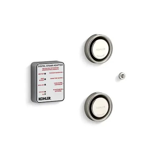 [KOH-5549-K1-BN] Kohler 5549-K1-BN Invigoration Series Tandem Digital Steam Adapter Kit Vibrant Brushed Nickel