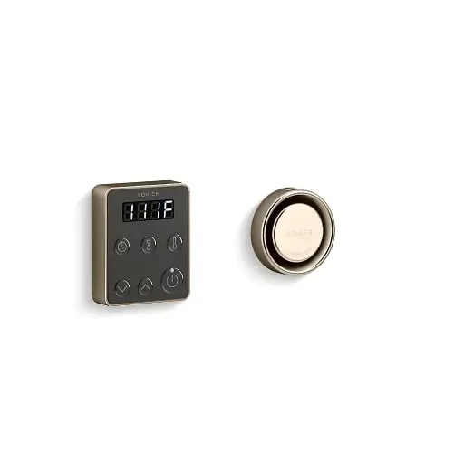 [KOH-5557-BV] Kohler 5557-BV Invigoration Series Steam Generator Control Kit Vibrant Brushed Bronze