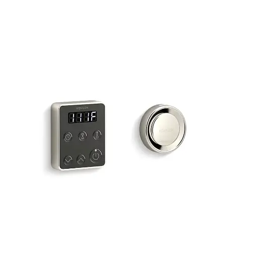 [KOH-5557-SN] Kohler 5557-SN Invigoration Series Steam Generator Control Kit Vibrant Polished Nickel