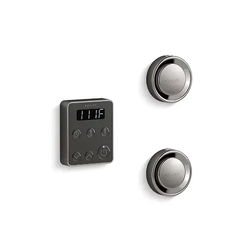 [KOH-5558-TT] Kohler 5558-TT Invigoration Series Tandem Steam Generator Control Kit Vibrant Titanium