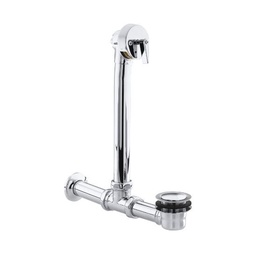 [KOH-7104-CP] Kohler 7104-CP Iron Works Exposed Bath Drain For Above-The-Floor Installation