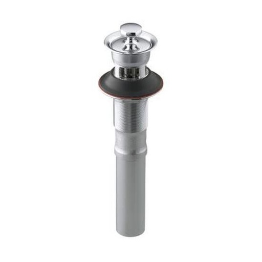 [KOH-7127-A-CP] Kohler 7127-A-CP Lavatory Drain With Overflow And Non-Removable Metal Stopper