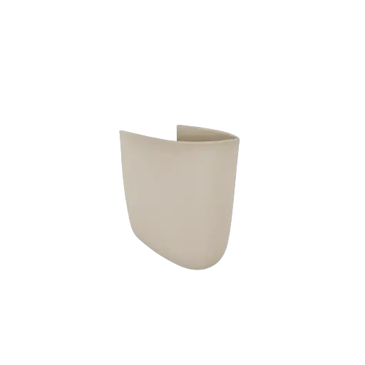 [TOTO-HT242#03] TOTO HT242#03 Supreme Wall Hung Lavatory Shroud Bone