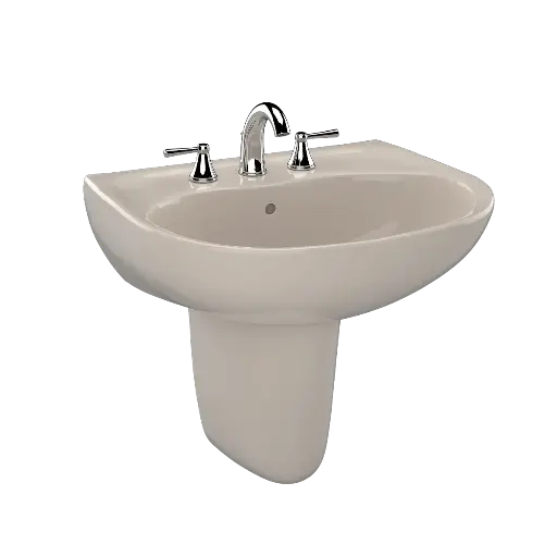 [TOTO-LHT241.4G#03] TOTO LHT241.4G#03 Supreme 4" Center Wall Mount Lavatory Bone