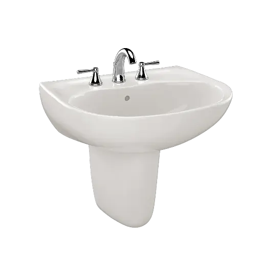 [TOTO-LHT241.4G#11] TOTO LHT241.4G#11 Supreme 4" Center Wall Mount Lavatory Colonial White