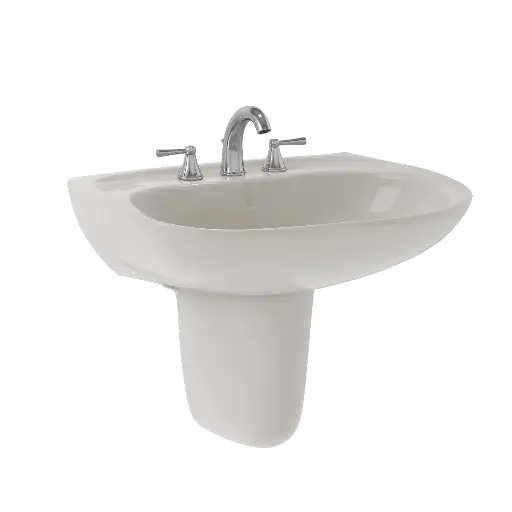 [TOTO-LHT242.8G#11] TOTO LHT242.8G#11 Prominence 8" Center Wall Mount Lavatory Colonial White