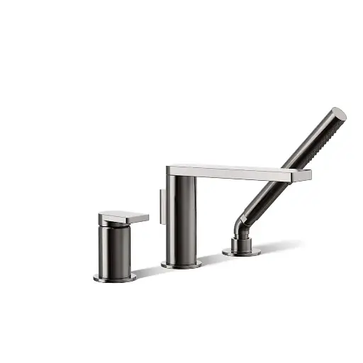 [KOH-73078-4-TT] Kohler 73078-4-TT Composed Deck Mount Faucet With Handshower Vibrant Titanium