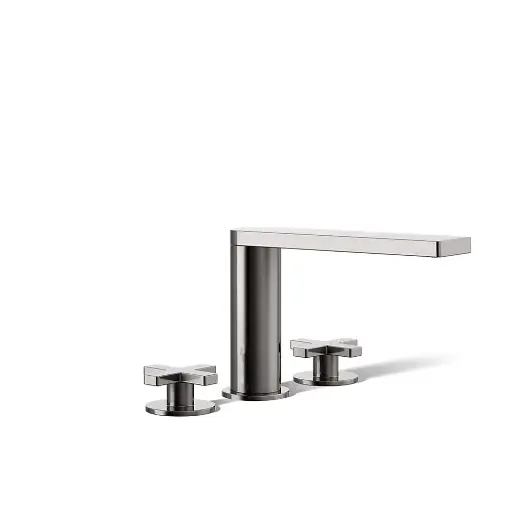 [KOH-73081-3-TT] Kohler 73081-3-TT Composed Deck Mount Bath Faucet Cross Handles Vibrant Titanium