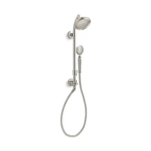 [KOH-76472-G-SN] Kohler 76472-G-SN Artifacts Hydrorail-S Shower Column Kit Vibrant Polished Nickel