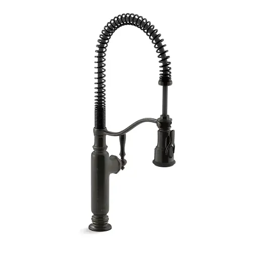 [KOH-77515-2BZ] Kohler 77515-2BZ Tournant Semi Professional Kitchen Faucet Oil Rubbed Bronze