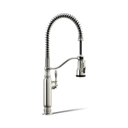 [KOH-77515-SN] Kohler 77515-SN Tournant Semi Professional Kitchen Faucet Vibrant Polished Nickel