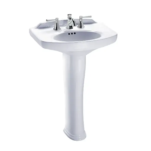 [TOTO-LPT642.4#01] TOTO LPT642.4#01 Dartmouth 4" Center Pedestal Lavatory Cotton
