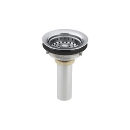 [KOH-8813-CP] Kohler 8813-CP Stainless Steel Sink Strainer With Tailpiece