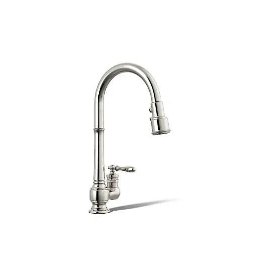 [KOH-99260-SN] Kohler 99260-SN Artifacts Pull Down Kitchen Faucet Vibrant Polished Nickel