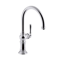 [KOH-99263-CP] Kohler 99263-CP Artifacts Single-Handle Kitchen Sink Faucet With 14-11/16 Swing Spout Arc Spout Design