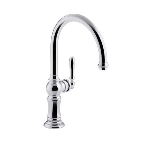 [KOH-99263-CP] Kohler 99263-CP Artifacts Single Handle Kitchen Sink Faucet With 14-11/16 Swing Spout Arc Spout Design