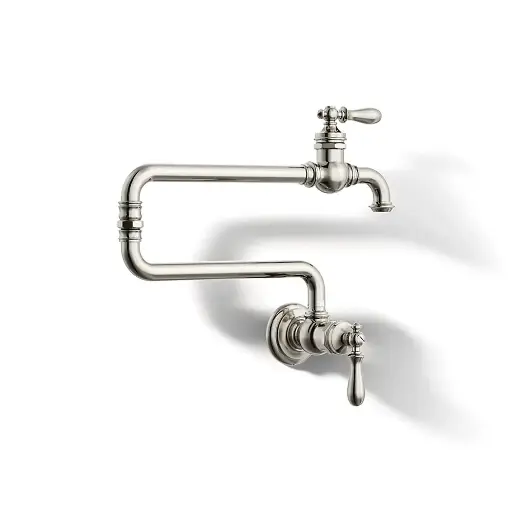 [KOH-99270-SN] Kohler 99270-SN Artifacts Wall Mount Pot Filler Vibrant Polished Nickel