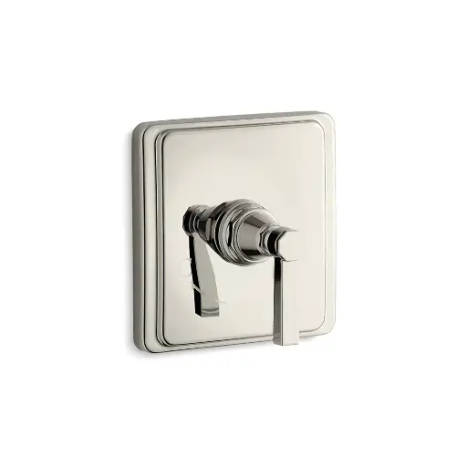 [KOH-T13173-4A-SN] Kohler T13173-4A-SN Pinstripe Pure Thermostatic Valve Trim Vibrant Polished Nickel
