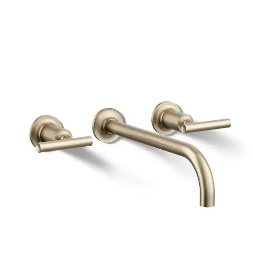 [KOH-T14414-4-BV] Kohler T14414-4-BV Purist Wall Mount Bathroom Faucet Trim Vibrant Brushed Bronze