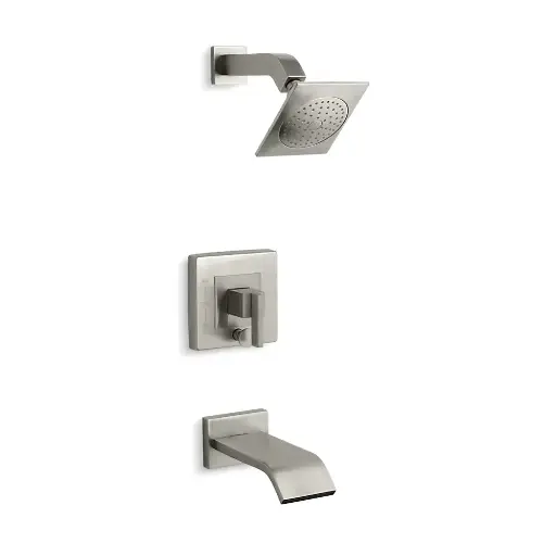 [KOH-T14664-4-BN] Kohler T14664-4-BN Loure Rite-Temp Bath Shower Trim Kit Vibrant Brushed Nickel