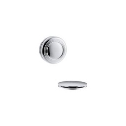 [KOH-T37396-CP] Kohler T37396-CP Pureflo Traditional Push Button Bath Drain Trim