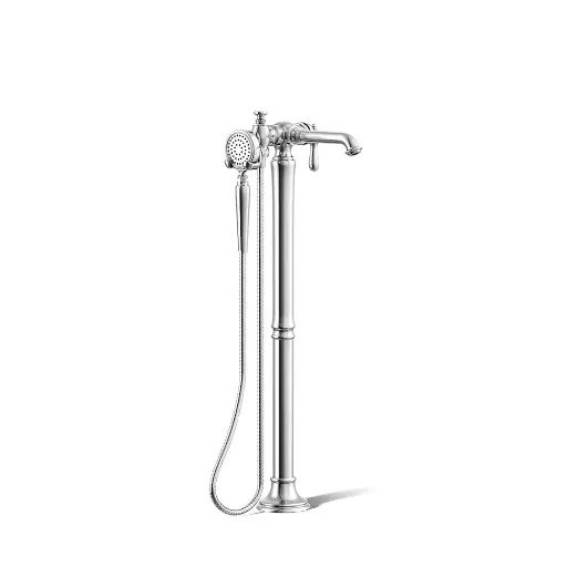 [KOH-T72790-9M-CP] Kohler T72790-9M-CP Artifacts Freestanding Bath Faucet Trim Polished Chrome