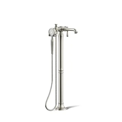 [KOH-T72790-9M-SN] Kohler T72790-9M-SN Artifacts Freestanding Bath Faucet Trim Vibrant Polished Nickel