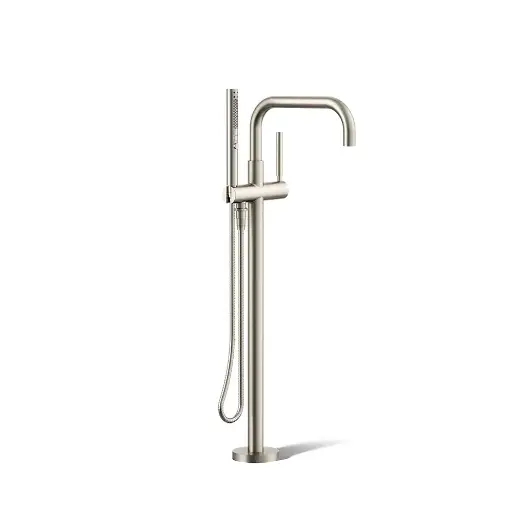 [KOH-T97328-4-BN] Kohler T97328-4-BN Purist Freestanding Bath Faucet Trim Vibrant Brushed Nickel