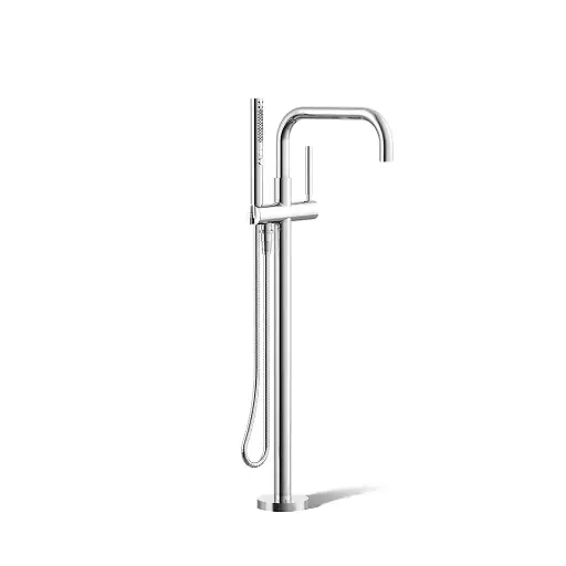 [KOH-T97328-4-CP] Kohler T97328-4-CP Purist Freestanding Bath Faucet Trim Polished Chrome