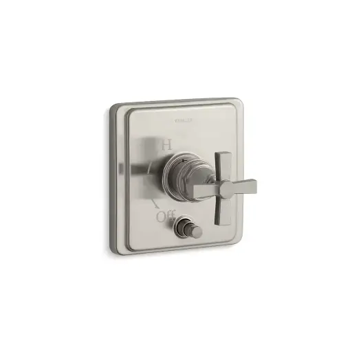 [KOH-T98757-3A-BN] Kohler T98757-3A-BN Pinstripe Rite-Temp Valve Trim Vibrant Brushed Nickel