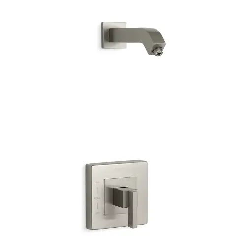 [KOH-TLS14670-4-BN] Kohler TLS14670-4-BN Loure Rite-Temp Shower Trim Kit Vibrant Brushed Nickel