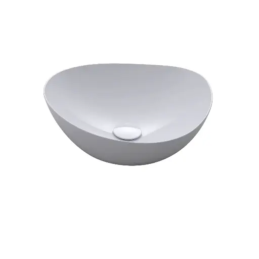 [TOTO-LT477G#01] TOTO LT477G#01 Kiwami Asymmetrical Vessel Lavatory Cotton