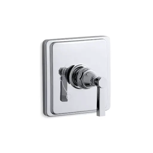 [KOH-TS13135-4A-CP] Kohler TS13135-4A-CP Pinstripe Valve Trim Lever Handle Polished Chrome