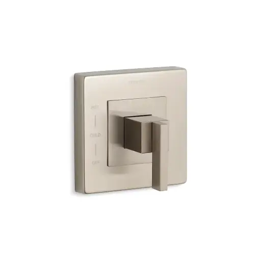 [KOH-TS14671-4-BN] Kohler TS14671-4-BN Loure Rite-Temp Valve Trim Lever Handles Vibrant Brushed Nickel