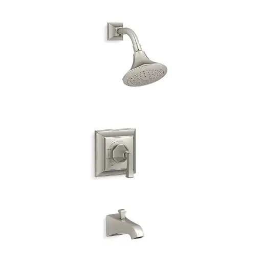 [KOH-TS461-4V-BN] Kohler TS461-4V-BN Memoirs Stately Rite-Temp Bath and Shower Trim Kit Vibrant Brushed Nickel