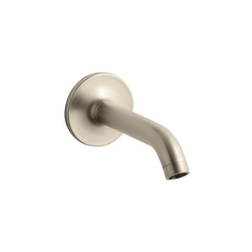 [KOH-14426-BV] Kohler 14426-BV Purist Wall Mount Non-Diverter Bath Spout 35-Degrees