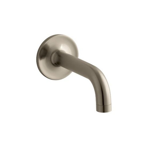[KOH-14427-BV] Kohler 14427-BV Purist Wall Mount Non-Diverter Bath Spout 90-Degrees Vibrant Brushed Bronze