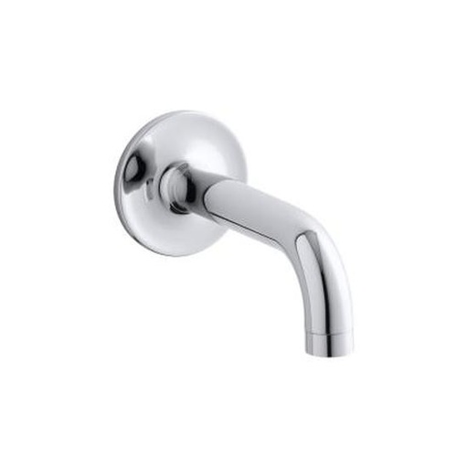 [KOH-14427-CP] Kohler 14427-CP Purist Wall Mount Non-Diverter Bath Spout 90-Degrees