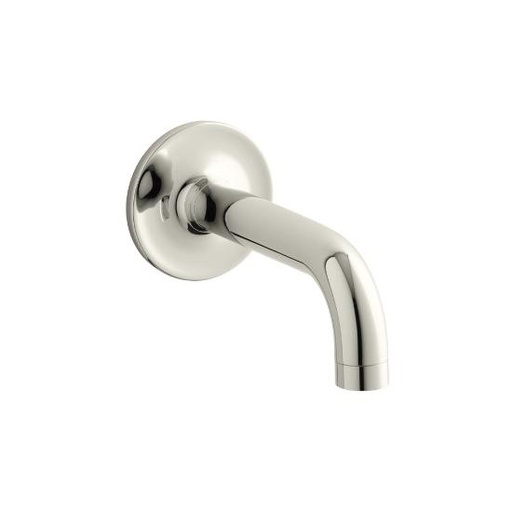 [KOH-14427-SN] Kohler 14427-SN Purist Wall Mount Non-Diverter Bath Spout 90-Degrees